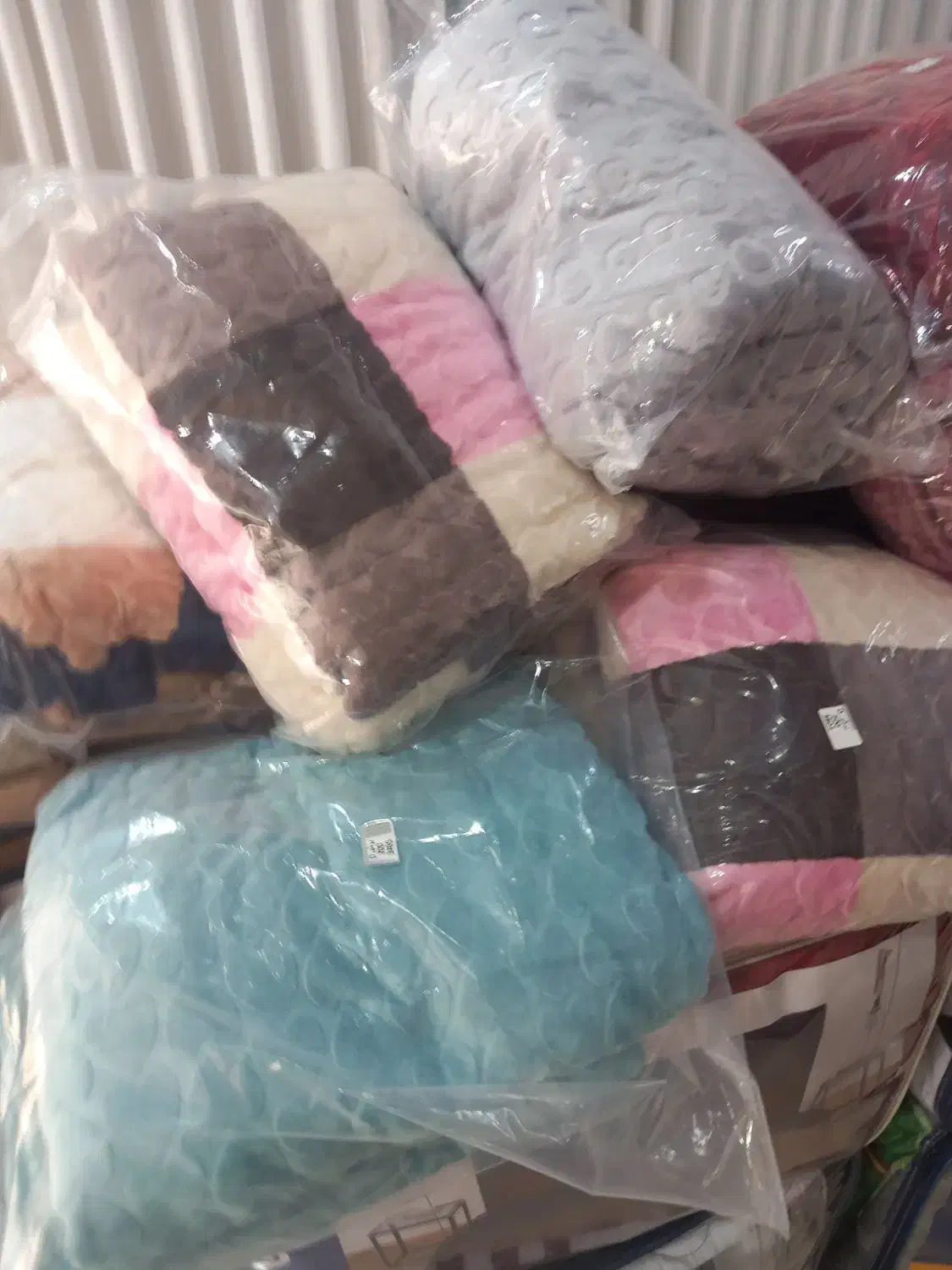 ماندانا و تیسا پتو .کالای خواب، پرده سرای نقد اقسا|رختخواب، بالش، پتو|قدس, شهرک فرزان|دیوار