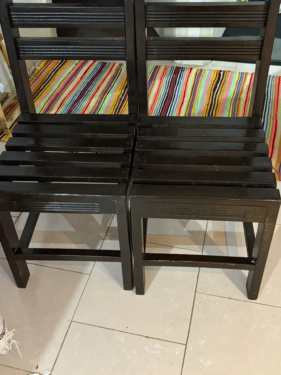 صندلی چوبی|صندلی و نیمکت|گرگان, |دیوار