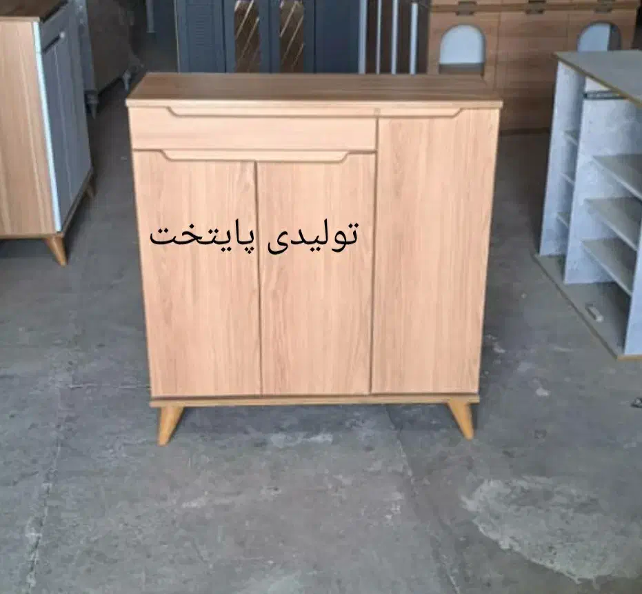 جاکفشی سه درب تک کشو جا کفشی|جاکفشی، کمد، دراور|تهران, پرستار|دیوار