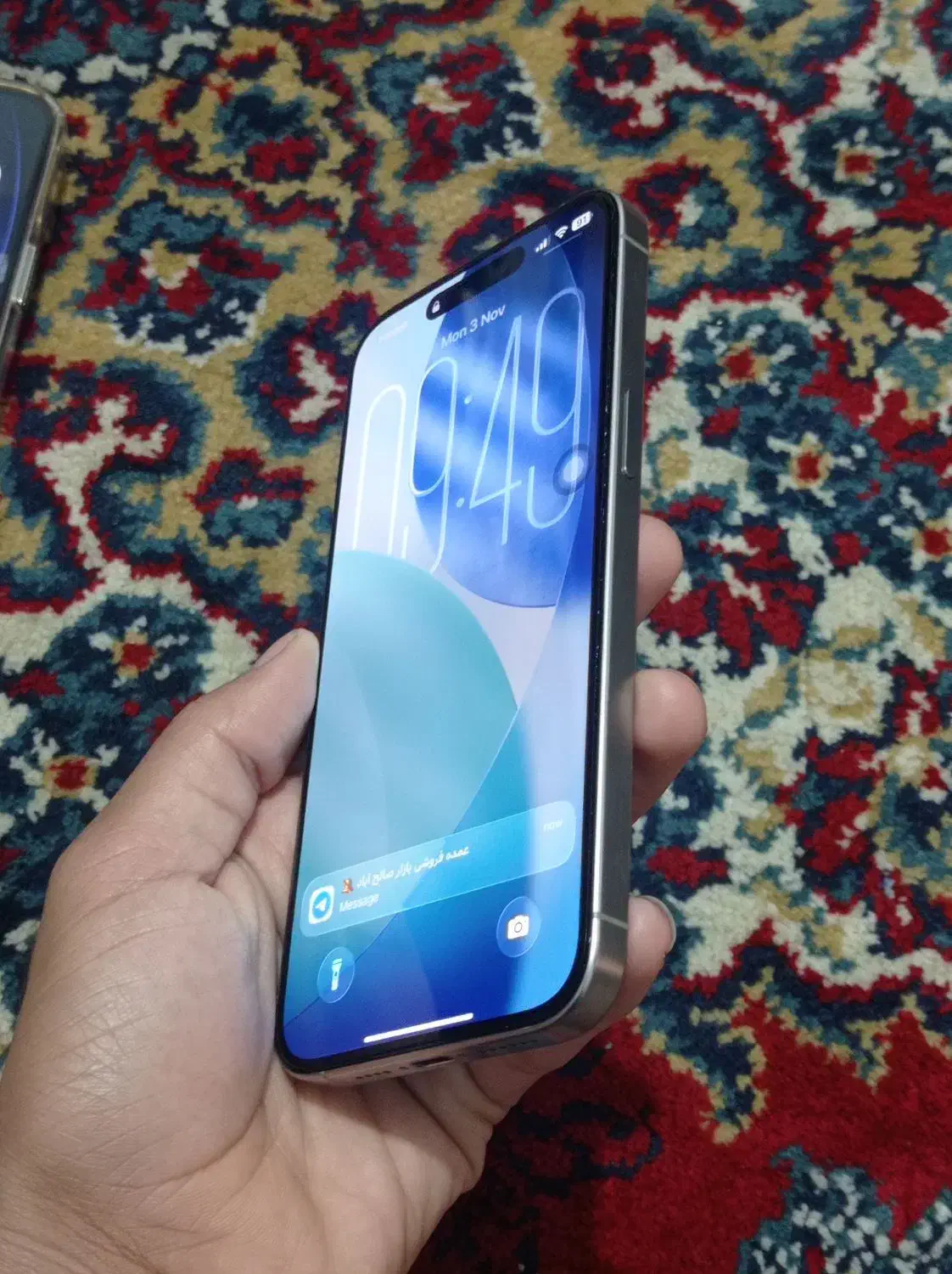 ایفون15پرومکس ریجستر 256 بدون خط و خش|موبایل|دزفول, |دیوار