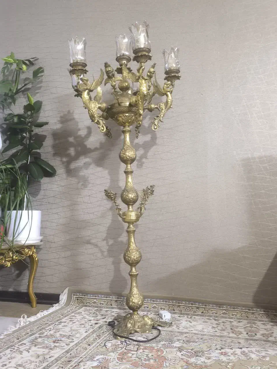 شمعدان|لوستر و چراغ آویز|مشهد, رستگار|دیوار