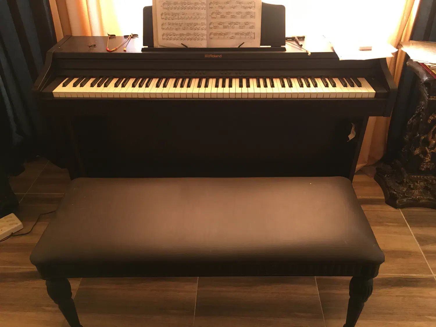 پیانو الکترونیک رولندRp501|پیانو، کیبورد، آکاردئون|فردیس, ثابتی|دیوار