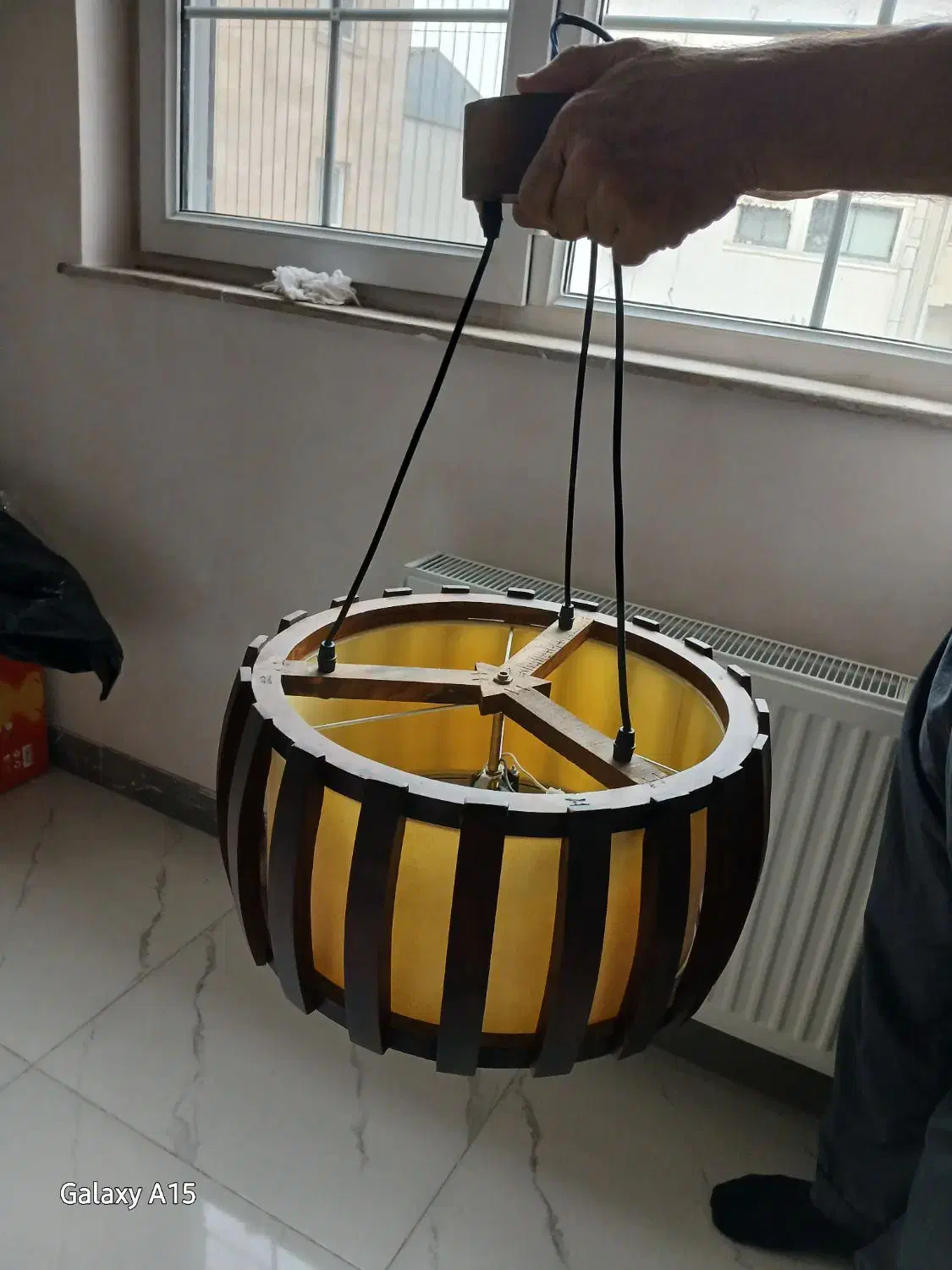 دو عدد لوستر|لوستر و چراغ آویز|رشت, پل تالشان|دیوار