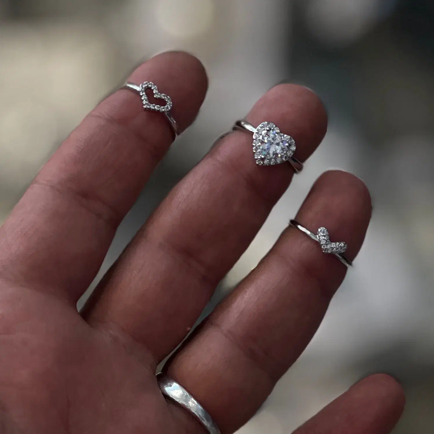 انگشتر تک نگین قلب|بدلیجات|خمینی‌شهر, |دیوار