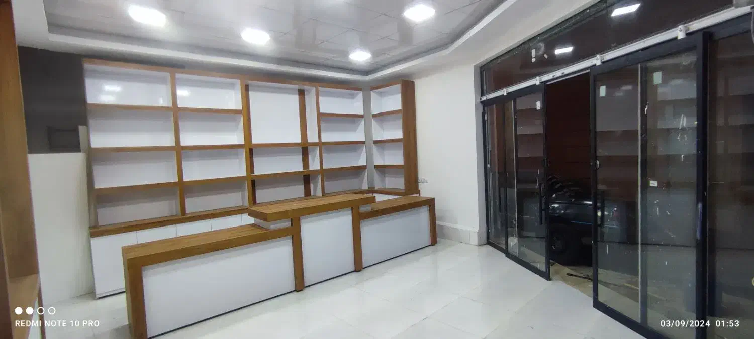 دکور کامل ام دی اف|کتابخانه، شلف، قفسههای دیواری|زهک, |دیوار