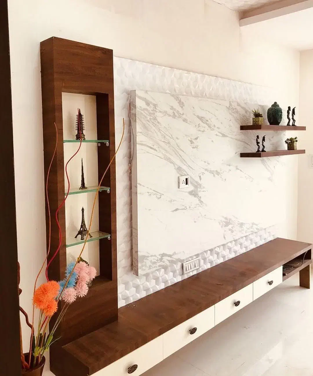 ساخت کابینت ام دی اف|کتابخانه، شلف، قفسههای دیواری|بومهن, |دیوار