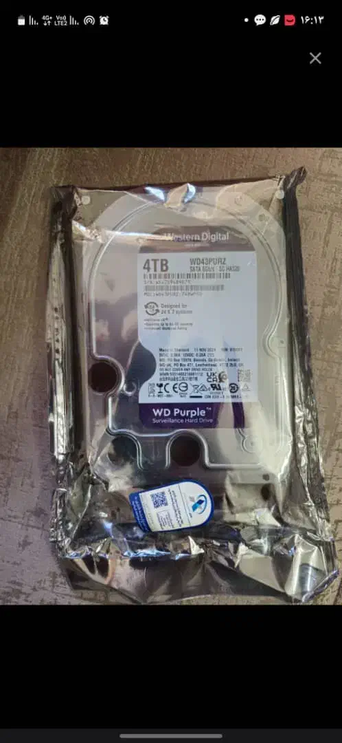 هارد وسترن بنفش 6 ترابایت|قطعات و لوازم جانبی رایانه|کرج, گلشهر|دیوار