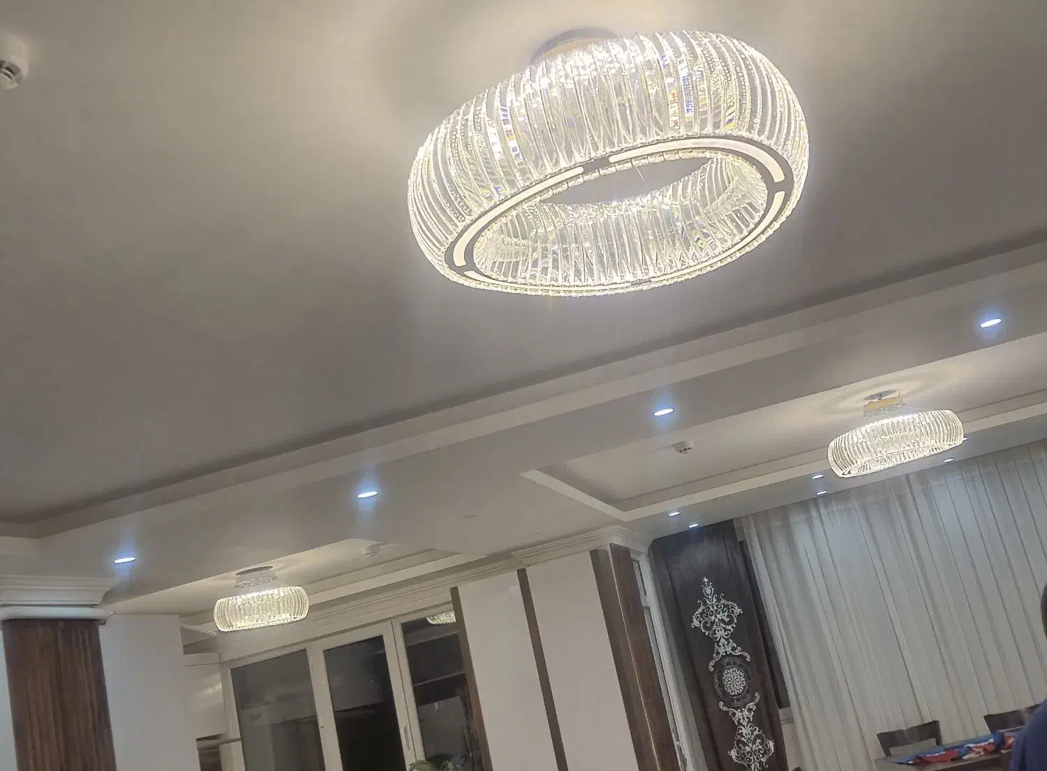 لوستر کریستال|لوستر و چراغ آویز|ارومیه, |دیوار