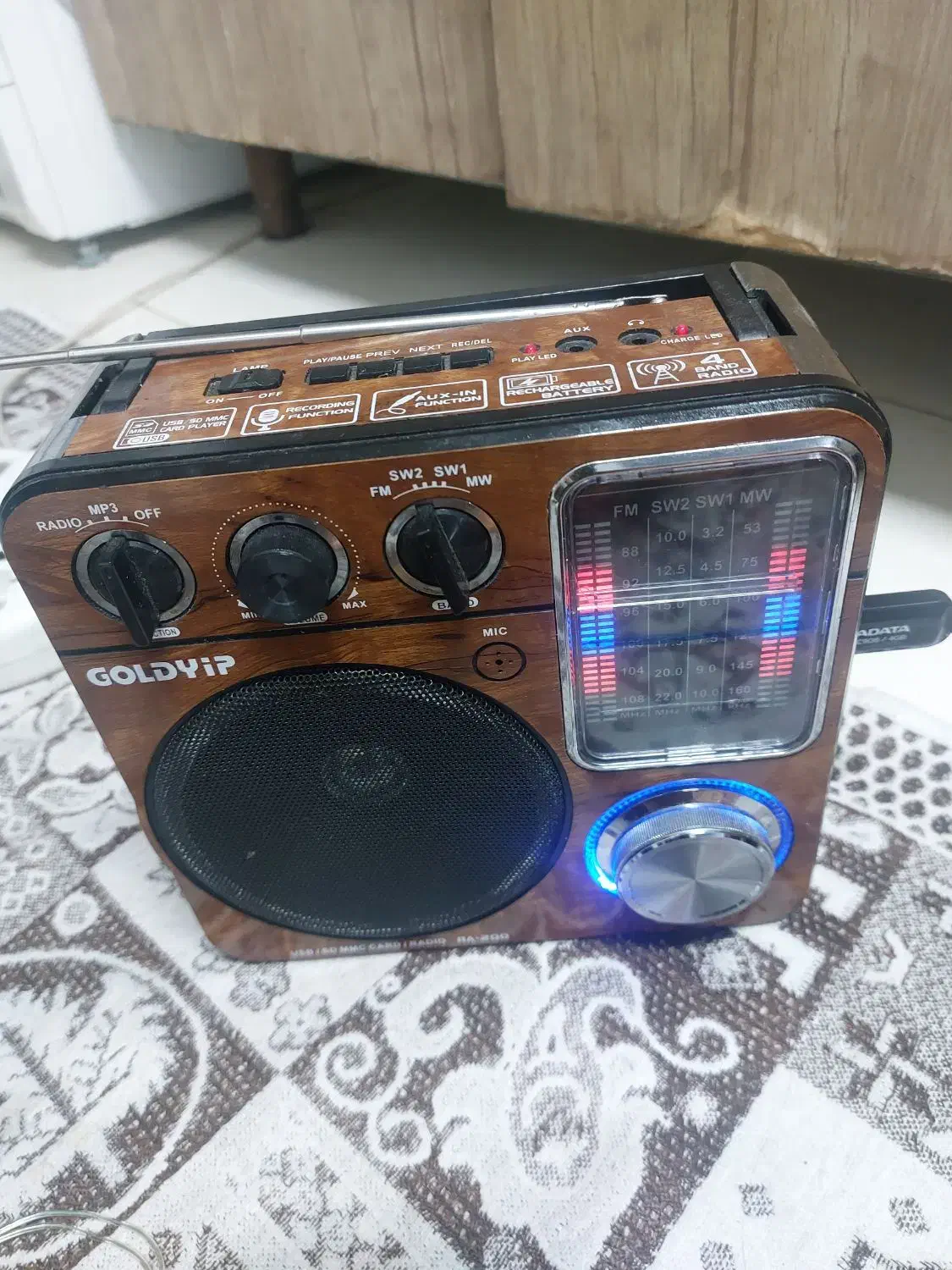 رادیو و اسپیکر GOLDYiP|سیستم صوتی خانگی|تهران, جوادیه تهرانپارس|دیوار