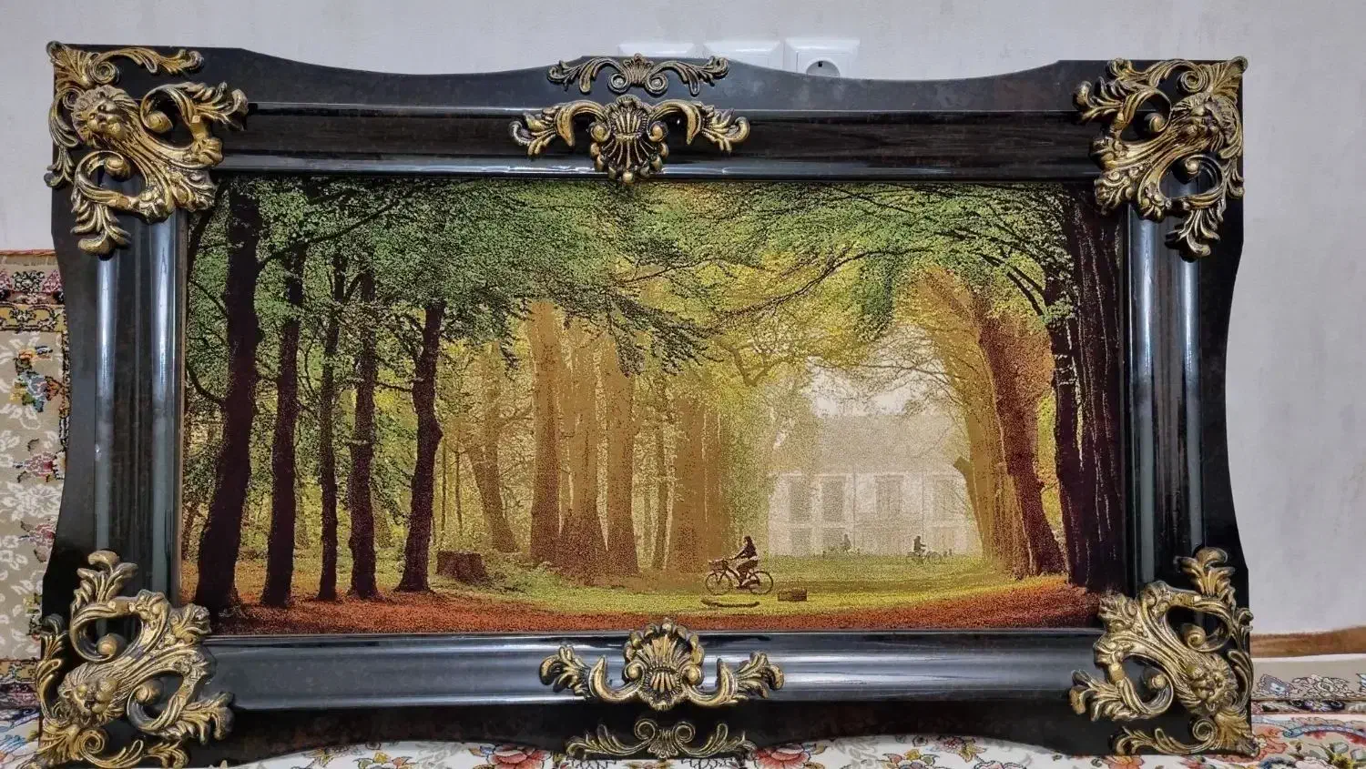 تابلو فرش منظره|تابلو فرش|زنجان, |دیوار