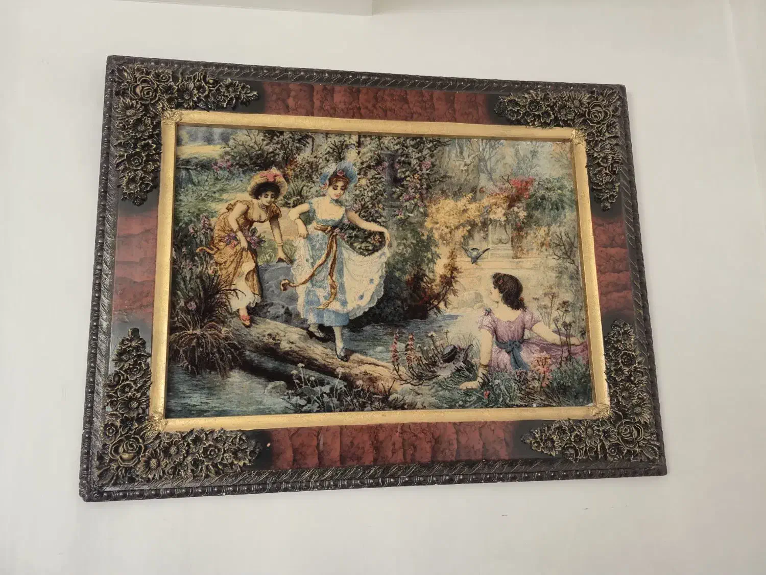 تابلو فرش ابریشم|تابلو فرش|شهریار, شهریار|دیوار