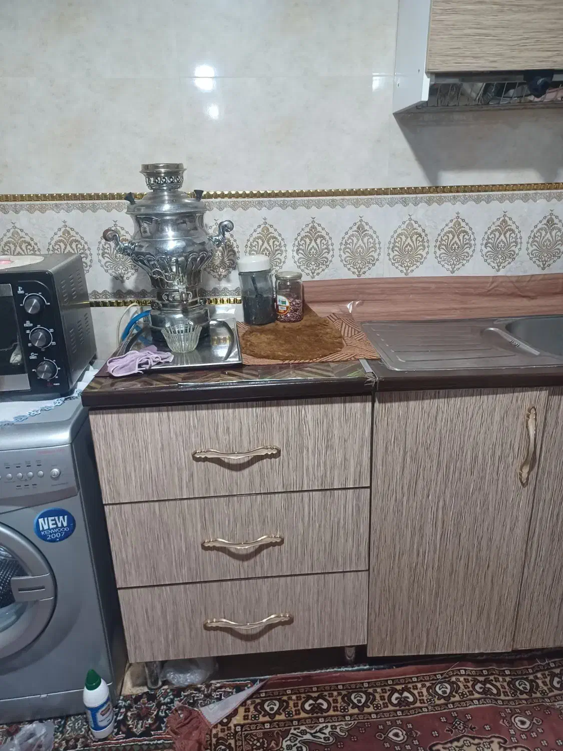 کابینت|آب‌چکان و نظم‌دهنده ظروف|خوی, |دیوار