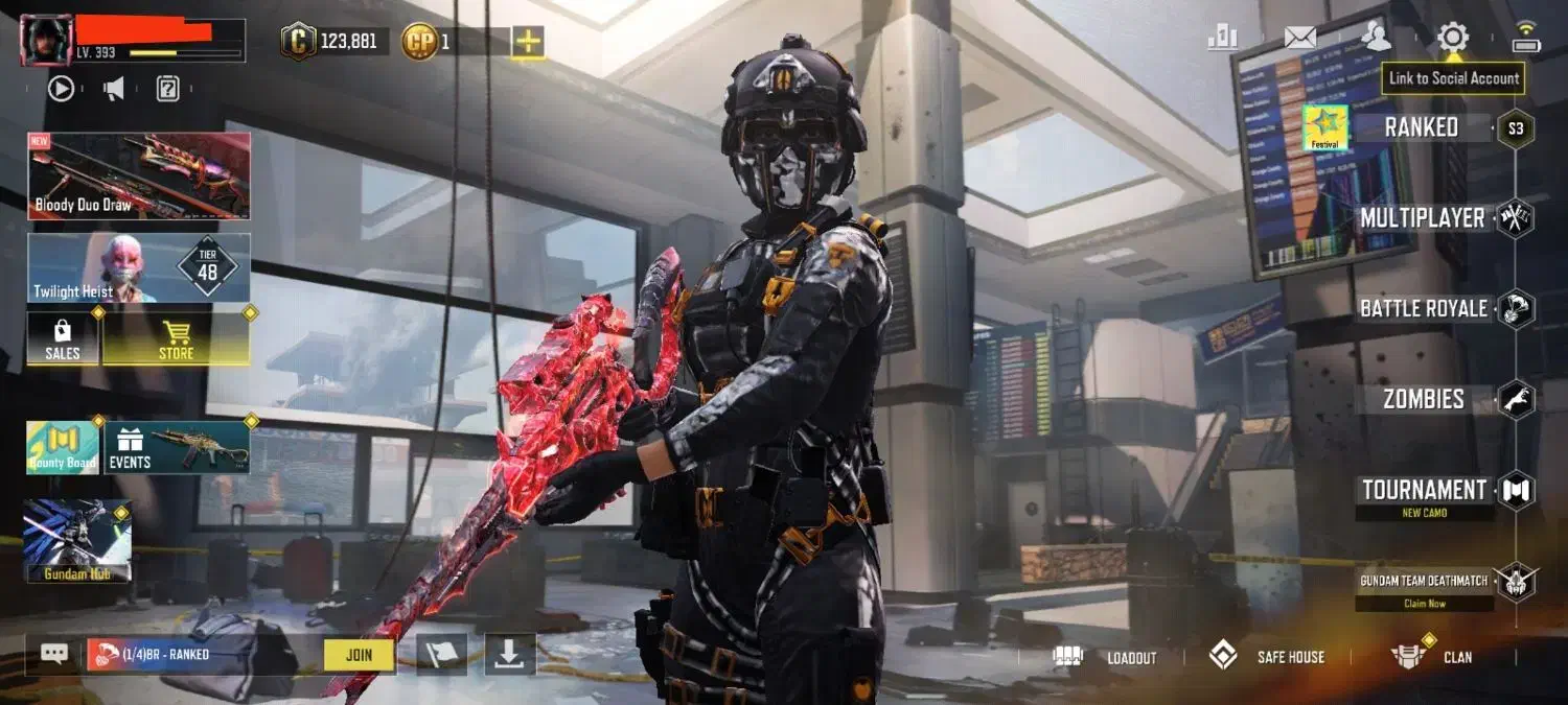 اکانت کالاف دیوتی موبایل ندای وظیفه|کنسول، بازی ویدئویی و آنلاین|پرند, فاز ۵|دیوار