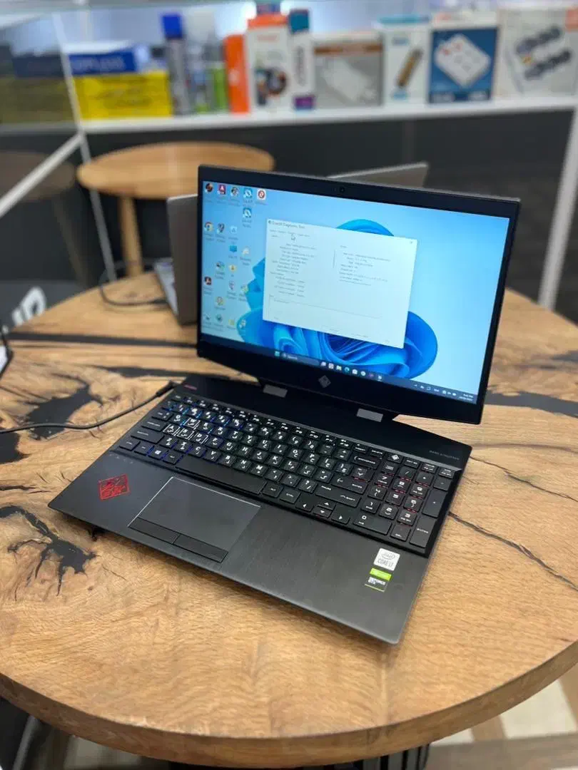 لپ‌تاپ گیمینگ HP Omen 15-dh1xxx|رایانه همراه|بندر کنگان, |دیوار