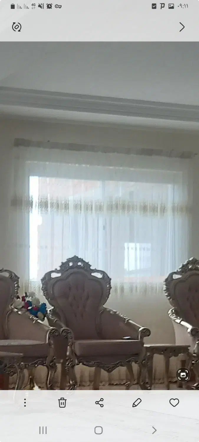 ۴ عدد پرده|پرده، رانر، رومیزی|کلارآباد, |دیوار