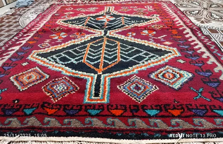 فرش دستباف اصیل عشایر|فرش|شوشتر, |دیوار