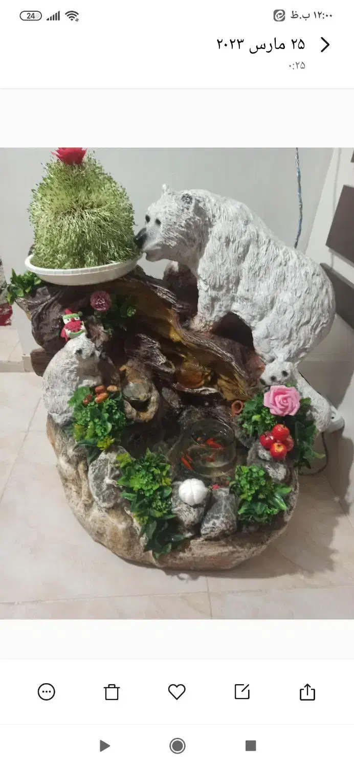 آبنما سایز بزرگ|صنایع دستی و سایر لوازم تزئینی|تبریز, |دیوار