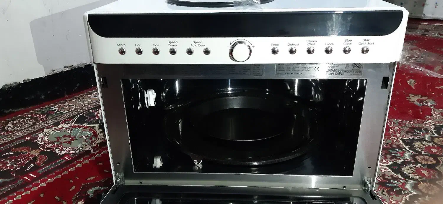 فروش ماکروفر الجی سولاردم|اجاق گاز و لوازم برقی پختوپز|مرودشت, دولت آباد|دیوار