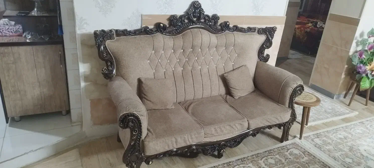 مبل سلطنتی|مبلمان خانگی و میز عسلی|محمدیه-قزوین, |دیوار