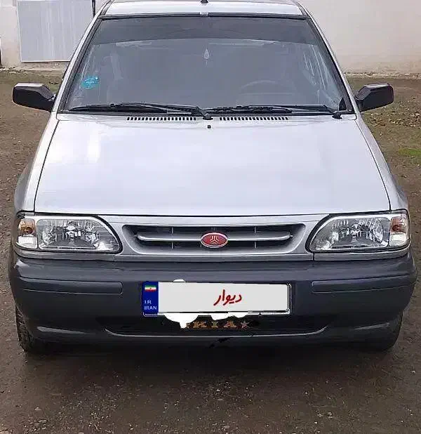 پراید۸۸ بدون آفتاب سوختگی/بدون ترک و جوش شاسی|خودرو سواری و وانت|چوبر, |دیوار