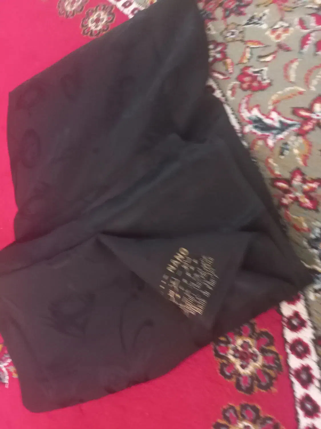 یک قواره پارچه چادر مشکی طرحدار|لباس|گتوند, |دیوار