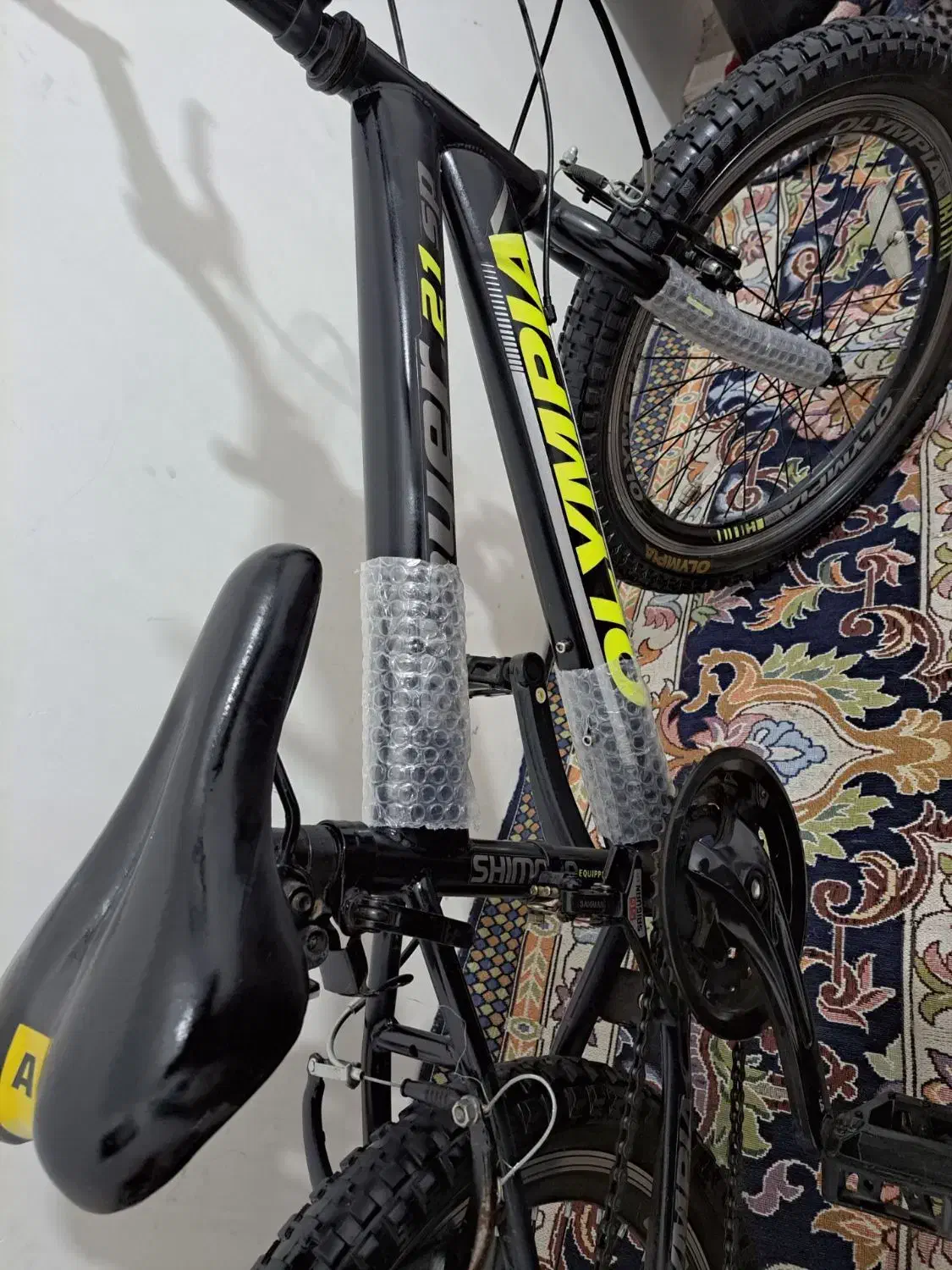 دوچرخه۲۰ دنده ای حرفه ای المپیا طوقه المنیومی نو|دوچرخه، اسکیت، اسکوتر|محمدشهر, جعفرآباد|دیوار