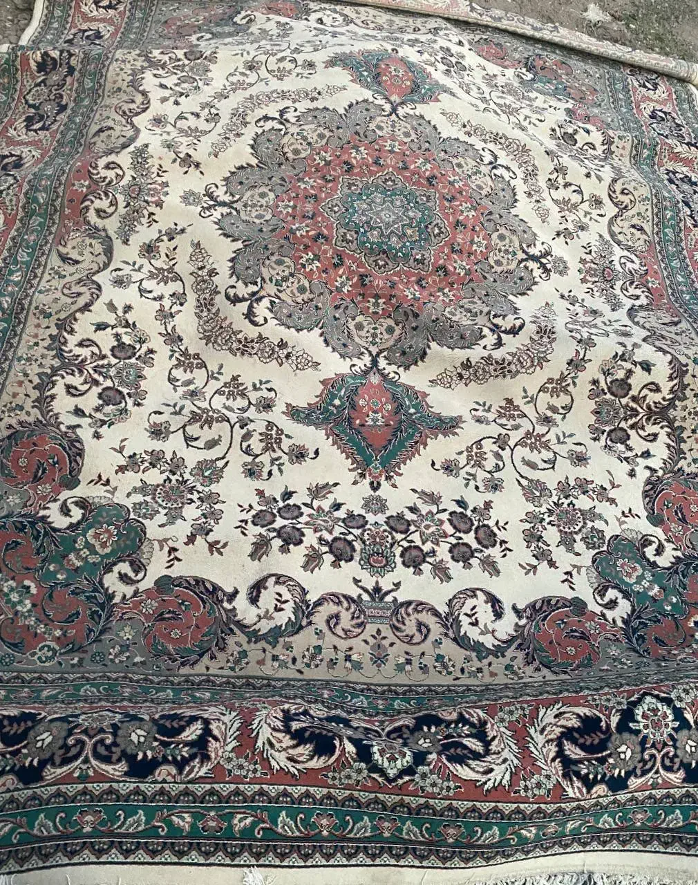 فرش ۱۲متری بدون پارگی|فرش|کوچصفهان, |دیوار