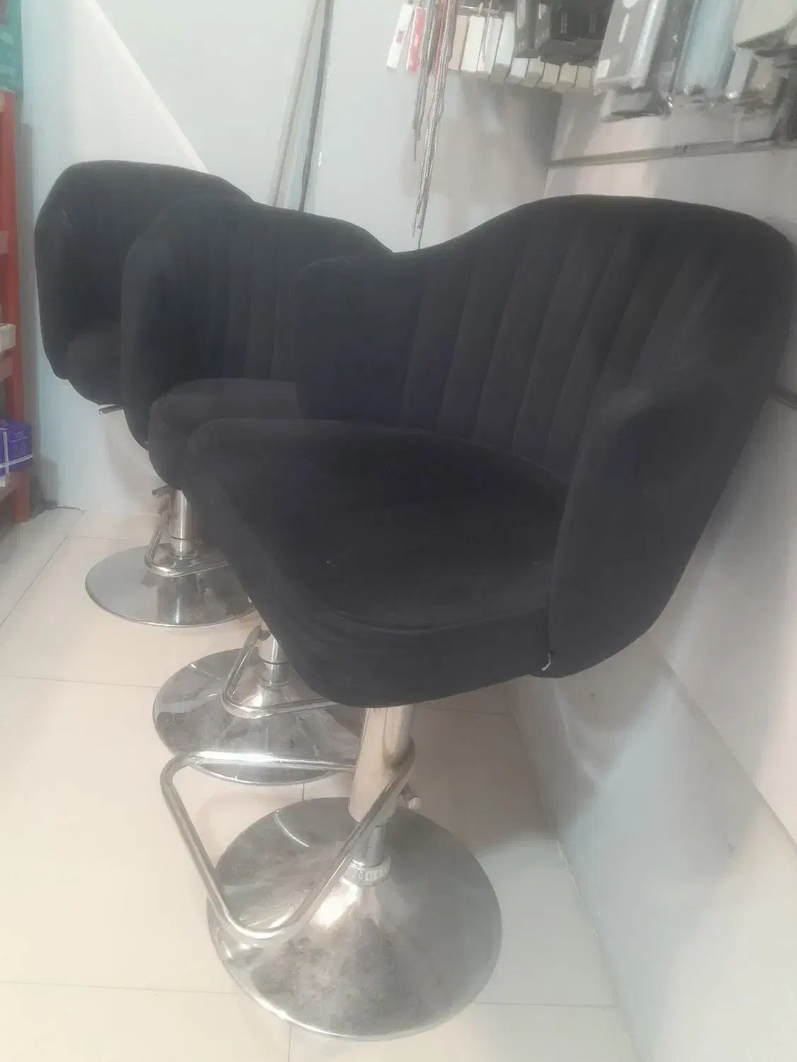 صندلی راحتی مخملی|آرایشگاه و سالنهای زیبایی|قوچان, |دیوار