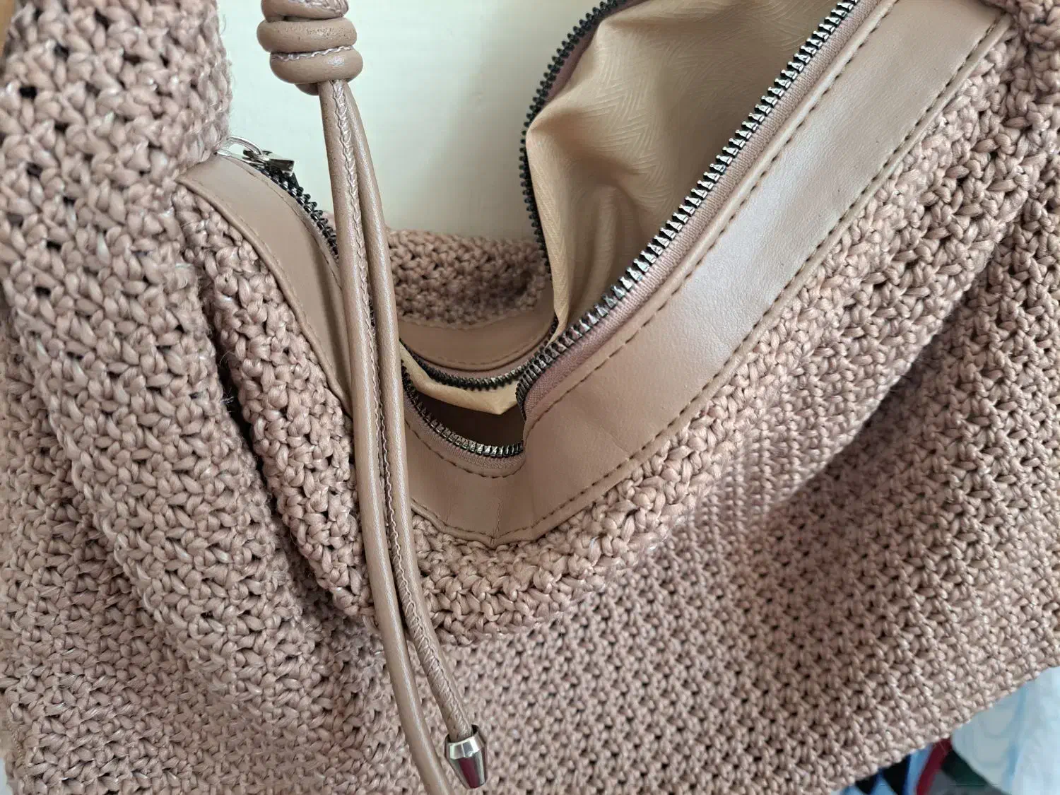 کیف بافت کرمی رافیا|کیف، کفش، کمربند|بندرعباس, |دیوار