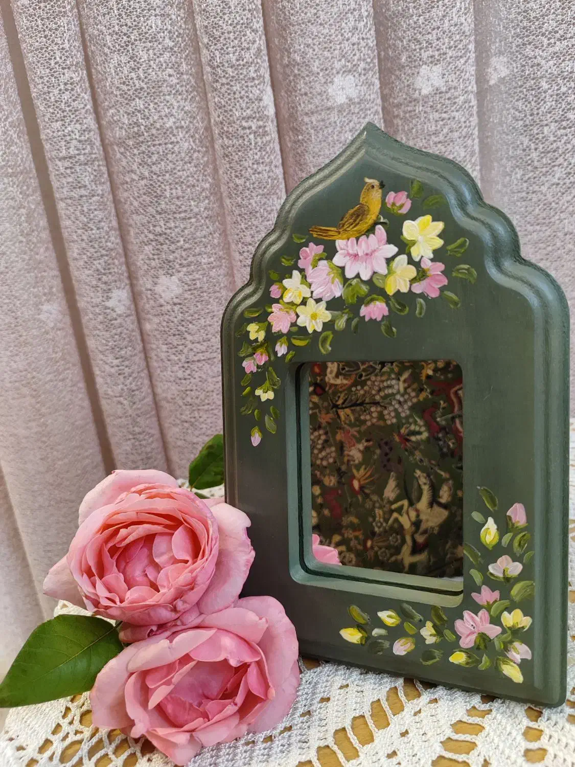 آینه سنتی|آینه|قم, قلعه کامکار|دیوار