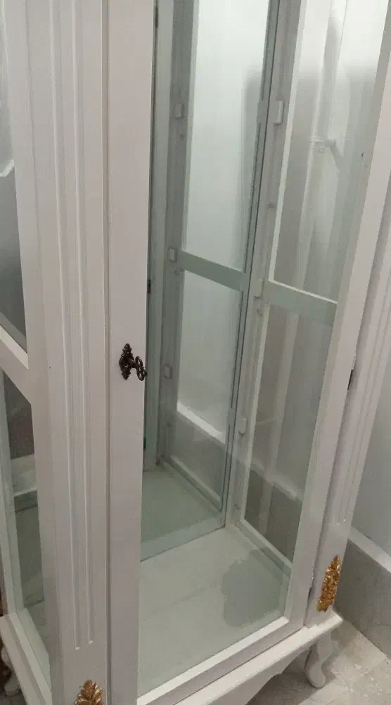 بوفه سفید طلایی|بوفه، ویترین، کنسول|صائین قلعه, |دیوار