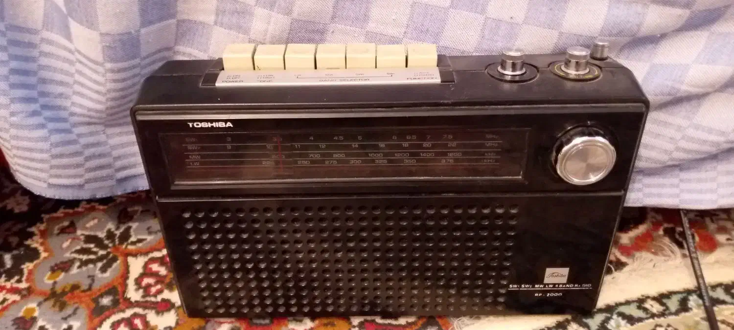 رادیو توشیبا ۴ موج|سیستم صوتی خانگی|تهران, هفت چنار|دیوار