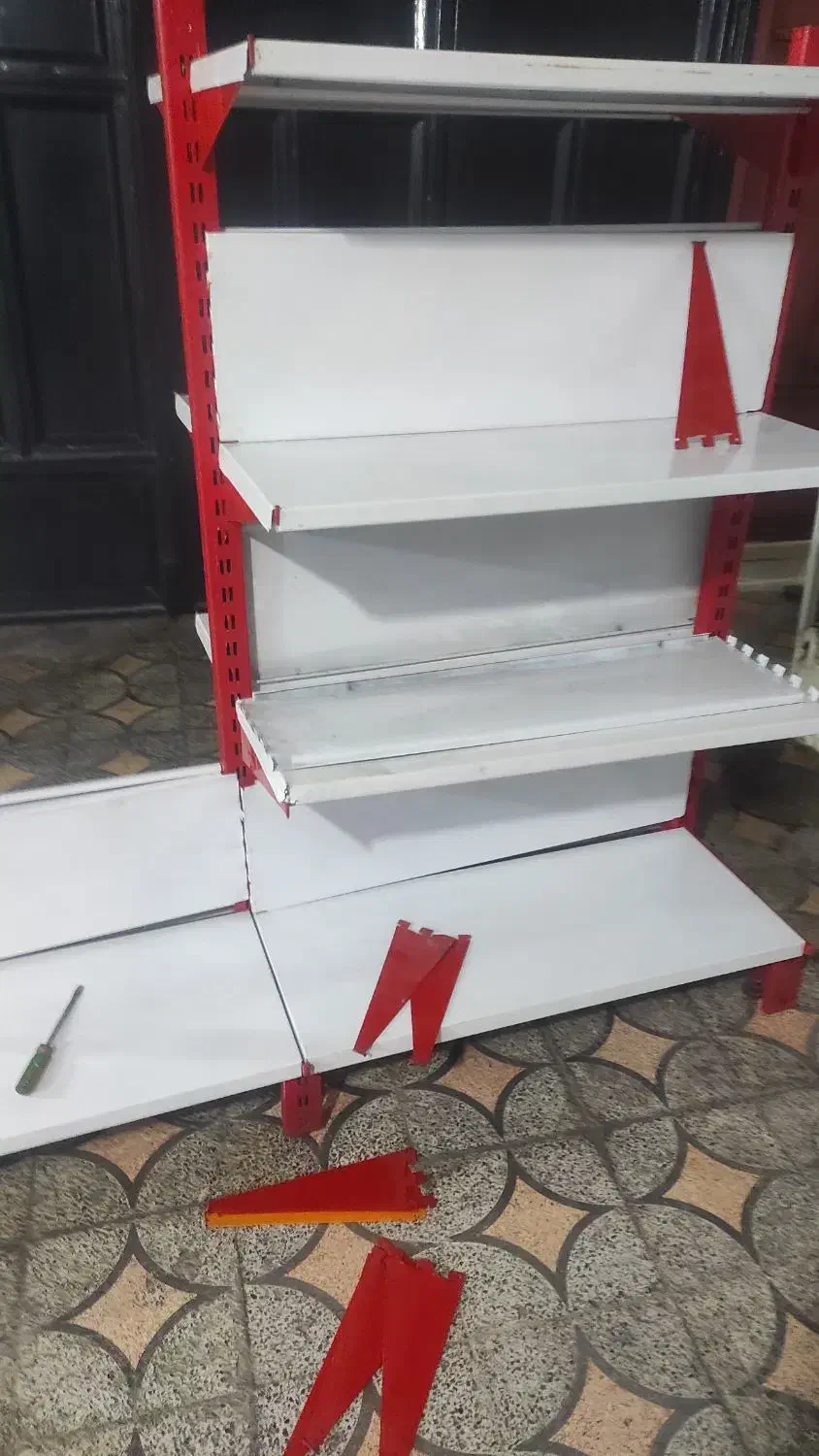 قفسه فروشگاهی در حد نو|فروشگاه و مغازه|اهواز, منبع اب|دیوار