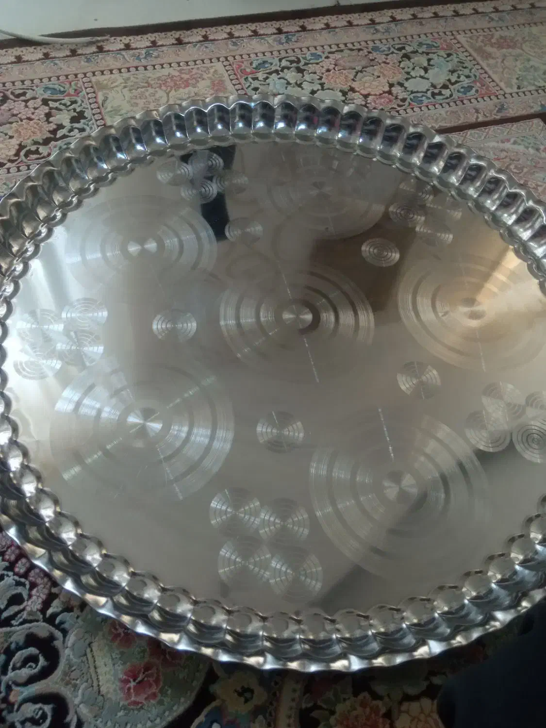 سینی استیل|ظروف سرو و پذیرایی|اصفهان, طامه|دیوار