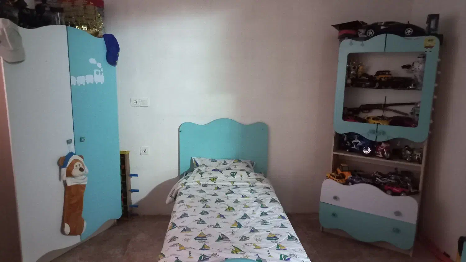 تخت و کمد نوجوان|تخت و سرویس خواب|خرم‌آباد, |دیوار