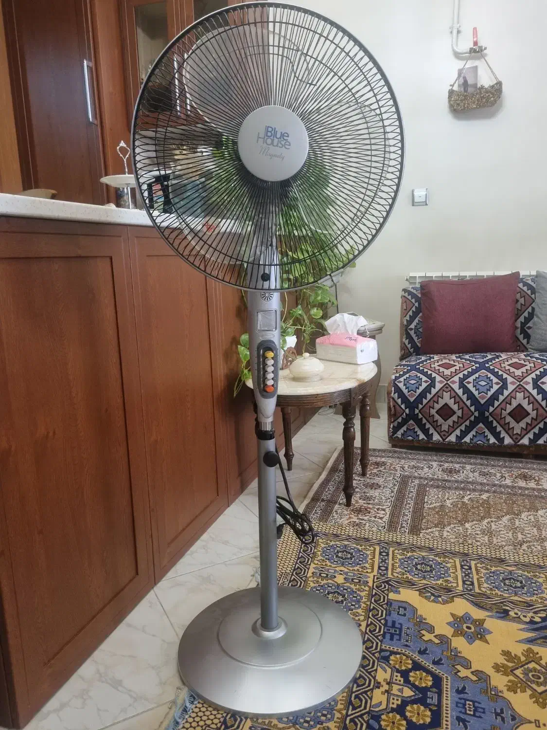 پنکه blue house|پنکه و تصفیه‌کنندهٔ هوا|تبریز, |دیوار