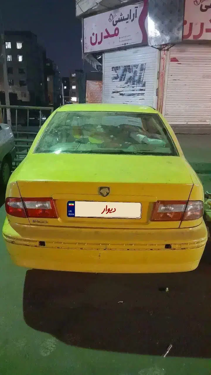 تاکسی سمند با امتیاز خط|خودرو سواری و وانت|کرج, حیدرآباد|دیوار