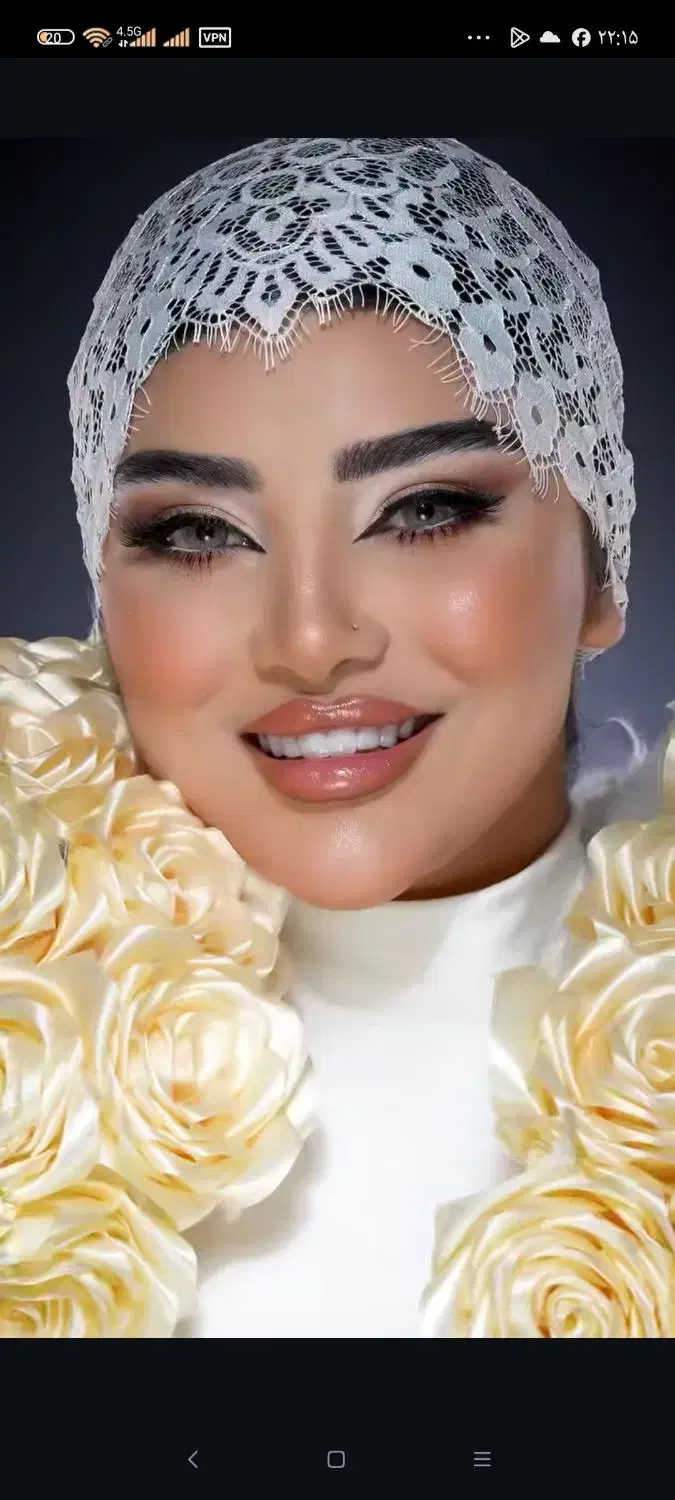 خدمات میکاپ عروس و شنیون|خدمات آرایشگری و زیبایی|اصفهان, ملک|دیوار