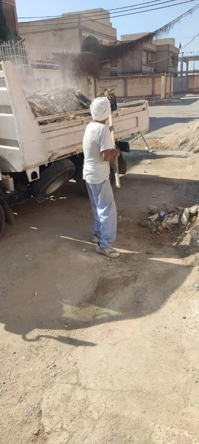 حمل نخاله و مصالح ساختمانی|خدمات حمل و نقل|اهواز, کیان اباد|دیوار
