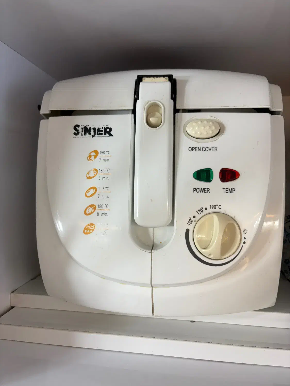 سرخ کن سینجر کاملا سالم فروش فوری ب علت جا ب جایی|اجاق گاز و لوازم برقی پختوپز|تالش, هشتپر|دیوار