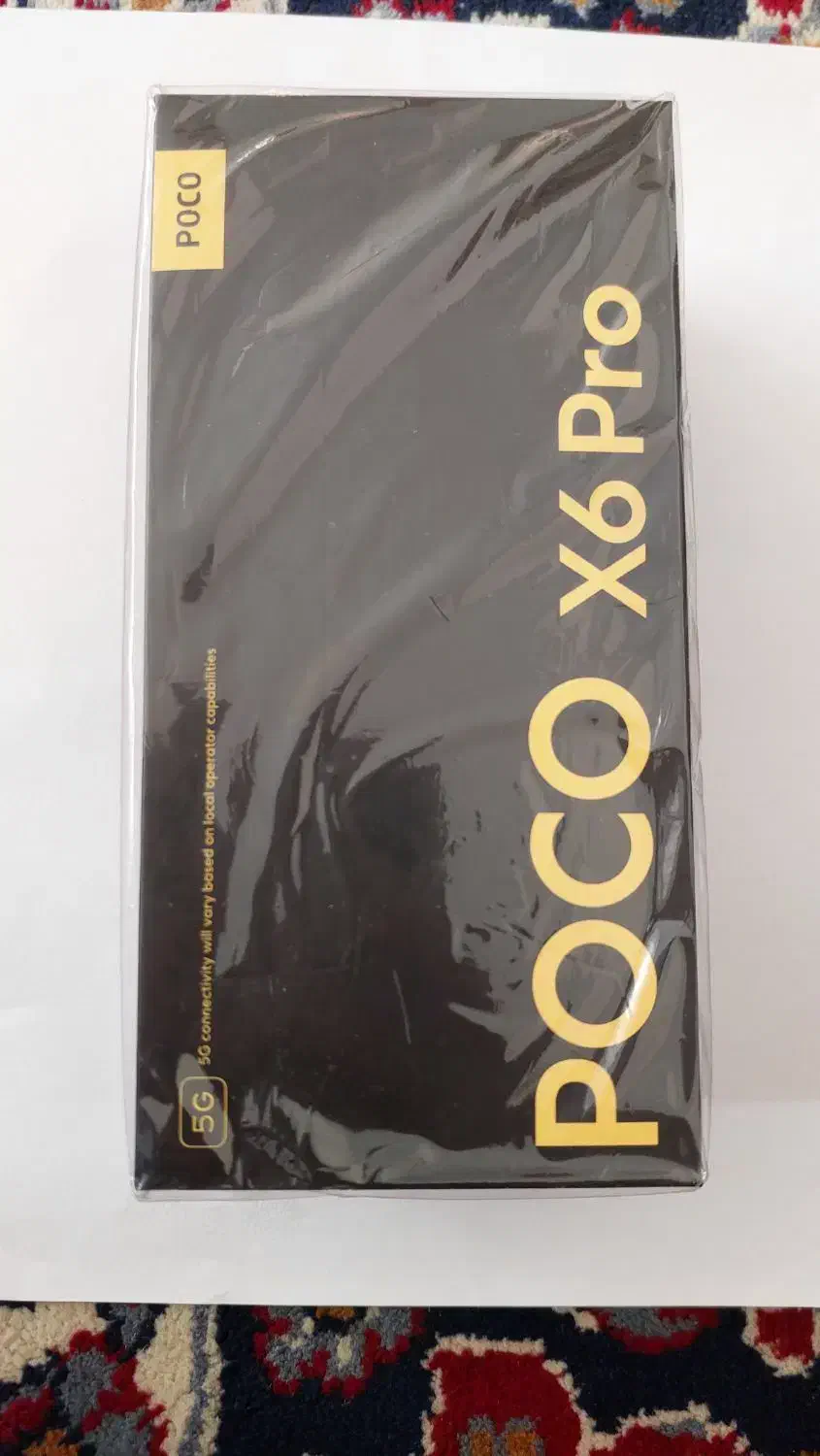 پکو x6 پرو ۵۱۲ رام ۱۲ مشکی نو نو|موبایل|تویسرکان, |دیوار