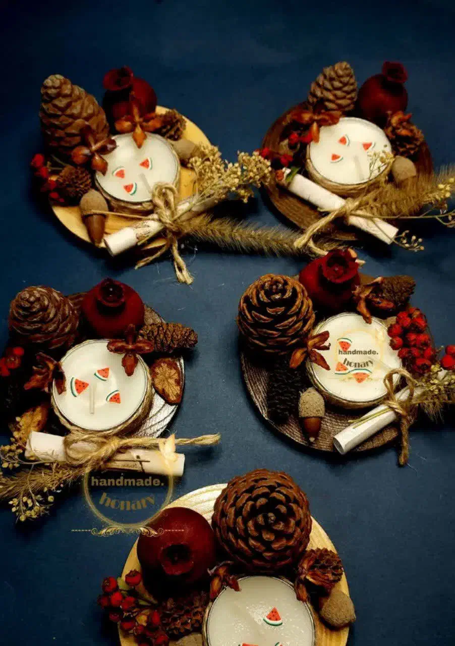 شب یلدا را با تزیینات یلدایی قشنگتر کن|صنایع دستی و سایر لوازم تزئینی|مهدی شهر, |دیوار