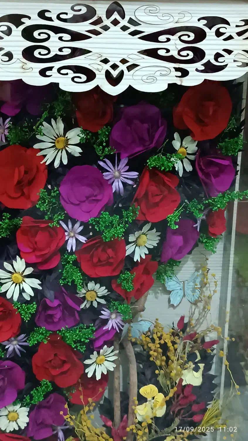 فروش باکس گل خشک طبیعی نو|گل مصنوعی|شیراز, زرهی|دیوار
