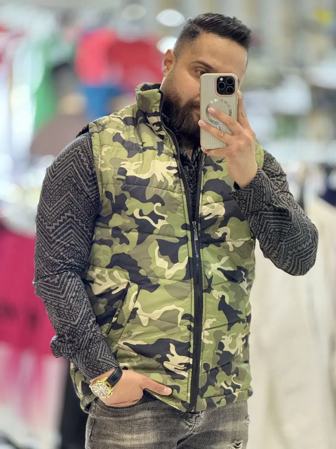 پافر چریکی طرح یک کتونی بازار جهاد امین|لباس|کرمانشاه, |دیوار