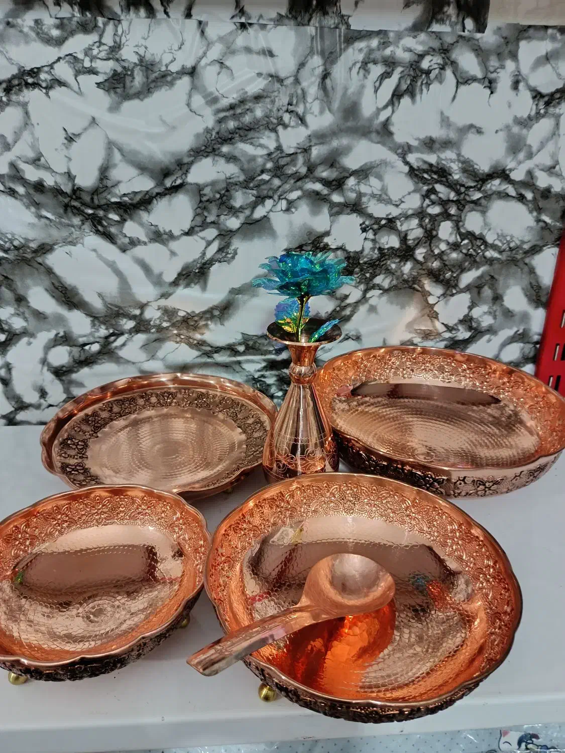 وسایل پذیرایی مس نانو|ظروف سرو و پذیرایی|قیدار, |دیوار