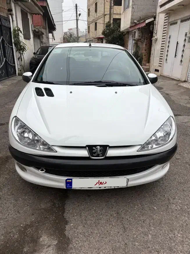 پژو ۲۰۶صندوقدار v8|خودرو سواری و وانت|رشت, انصاری|دیوار