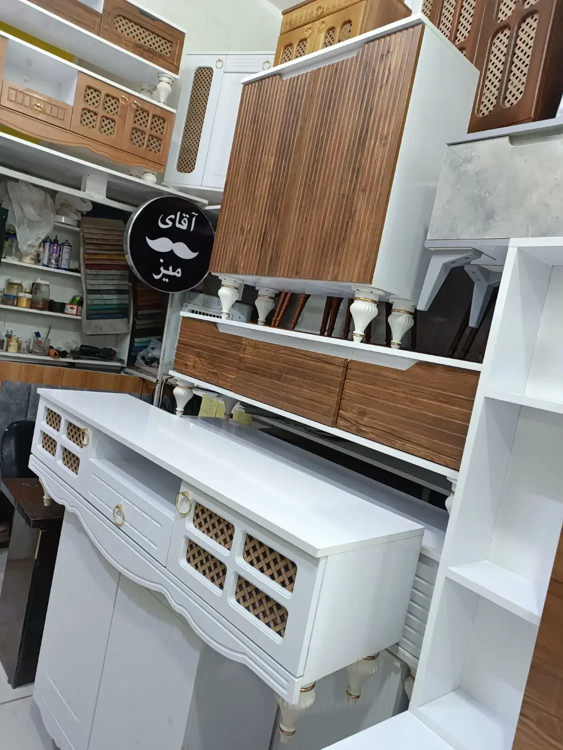 میز تلوزیون حصیری و کلاسیک|میز تلویزیون|نیشابور, مدرس|دیوار