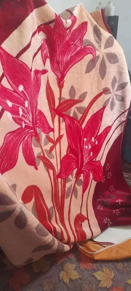 پتوی گلبافت یک نفره|رختخواب، بالش، پتو|رشت, معلولین|دیوار