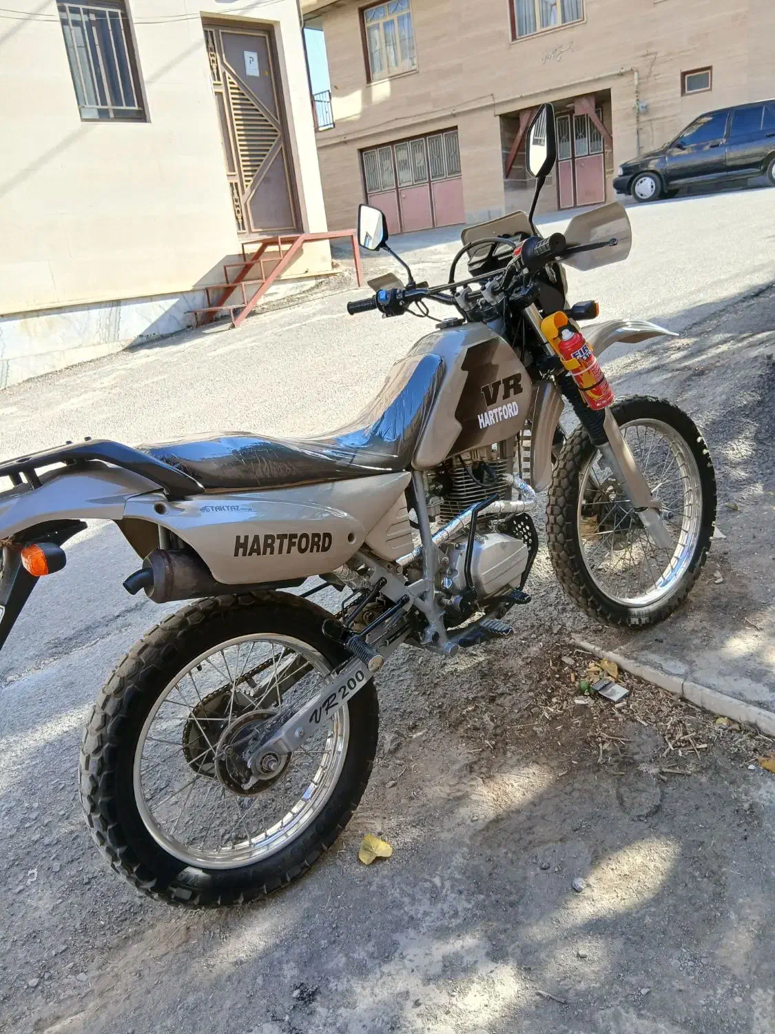 موتور تریل هارتفورد مدارک دار|موتورسیکلت|سنندج, |دیوار