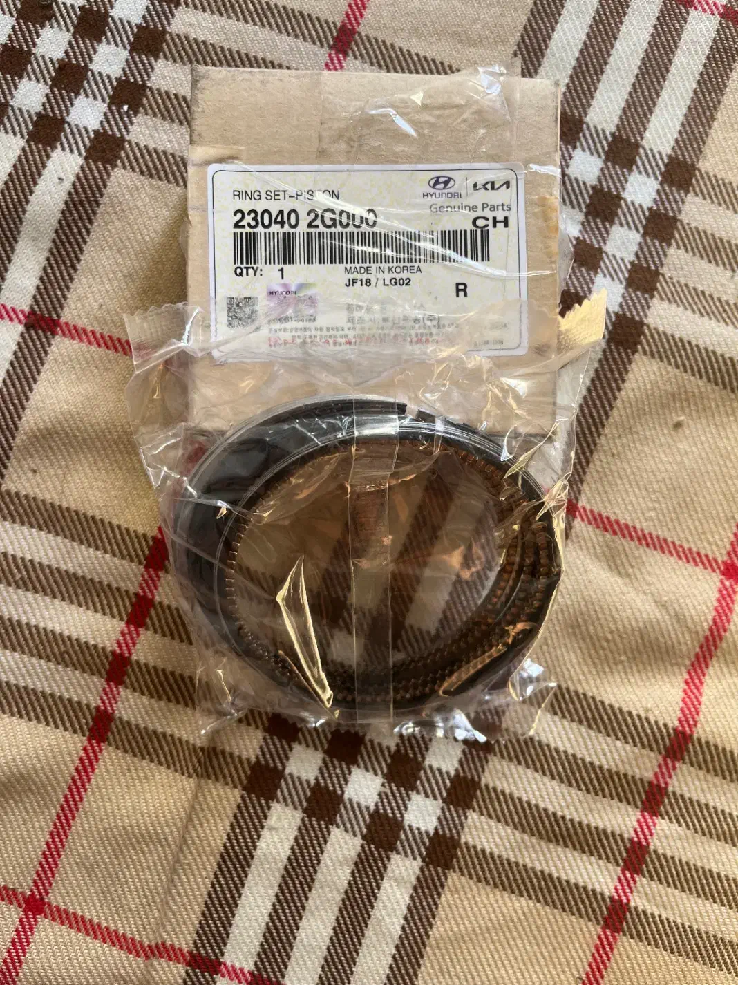 رینگ پیستون سراتو جنیون پارت|قطعات یدکی و لوازم جانبی|فردیس, شهرک وحدت|دیوار